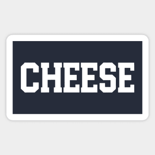 Cheese - Artistic Typography Magnet